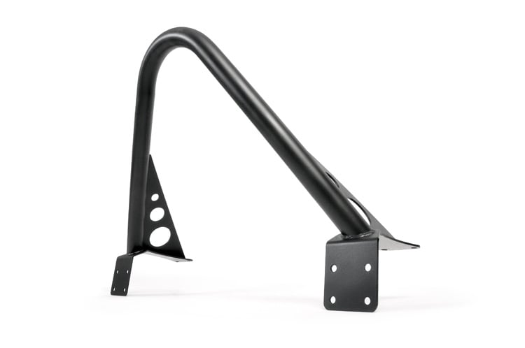Jeep Cherokee Bumper Stinger Bar - Front - Rough Country - Carbon Black Textured - Black - '85-'01